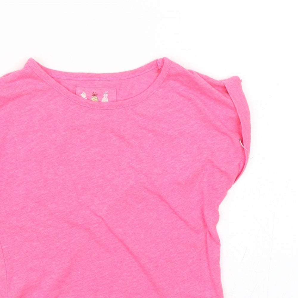 TU Girls Pink   Basic T-Shirt Size 6 Years
