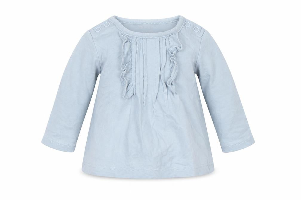 TU Girls Blue   Basic T-Shirt Size 0-3 Months
