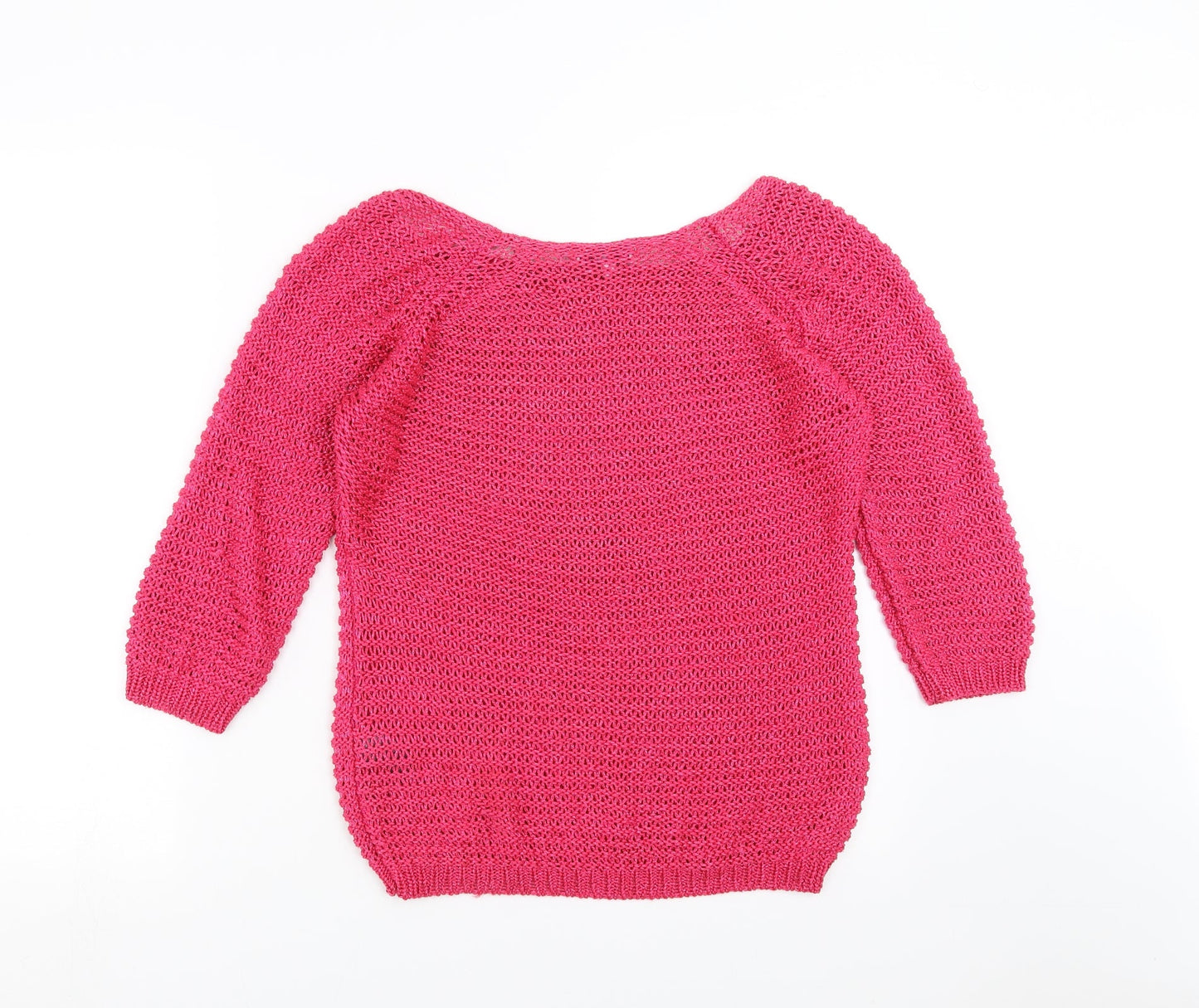 Marks and Spencer Womens Pink   Pullover Jumper Size M