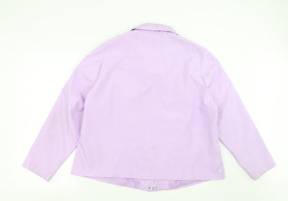 Bonmarché Womens Purple Jacket Size L