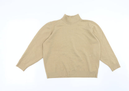 Marks & Spencer Womens Beige  Knit Pullover  Size 16