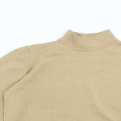 Marks & Spencer Womens Beige  Knit Pullover  Size 16