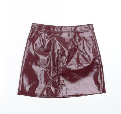 Additional front view of Miss Selfridge women’s purple a-line set, size UK 8