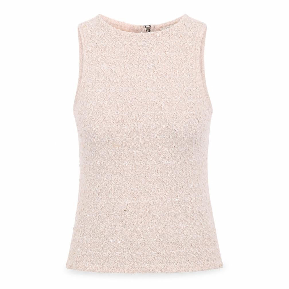 me Womens Pink   Basic Tank Size M  - sequins
