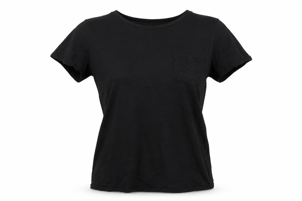Select Womens Black   Basic T-Shirt Size 14