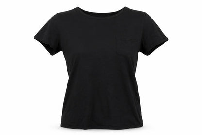 Select Womens Black   Basic T-Shirt Size 14