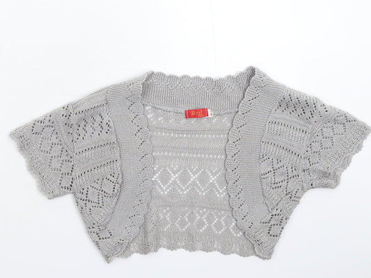 BCil Womens Grey  Knit Cardigan Jumper Size M