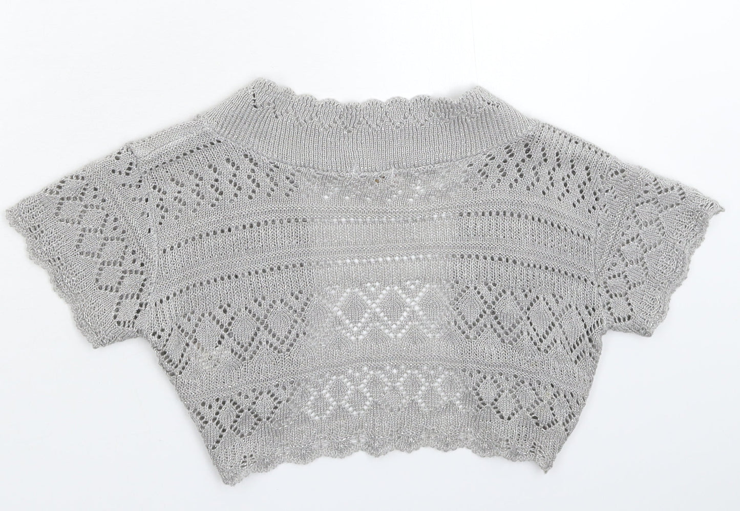 BCil Womens Grey  Knit Cardigan Jumper Size M