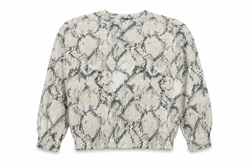 F&F Womens Multicoloured Animal Print  Pullover Sweatshirt Size 12  - Oversized