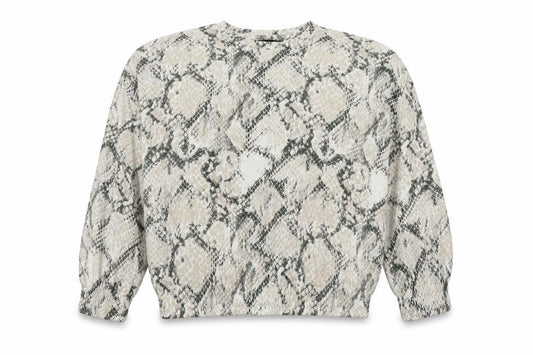 F&F Womens Multicoloured Animal Print  Pullover Sweatshirt Size 12  - Oversized