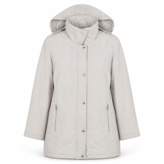 Bonmarché Womens Grey Pea Coat Coat Size M