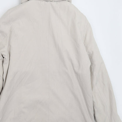 Bonmarché Womens Grey Pea Coat Coat Size M