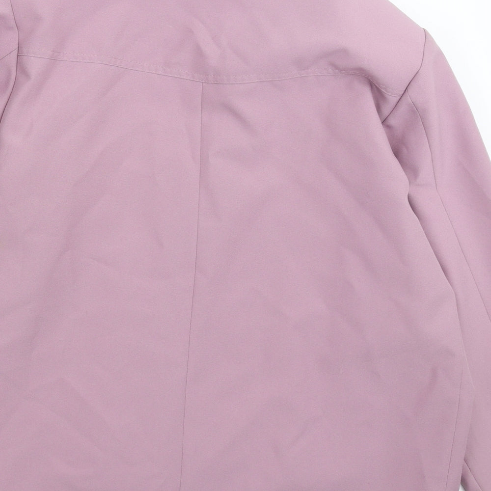 David Barry Womens Purple   Jacket Blazer Size 14