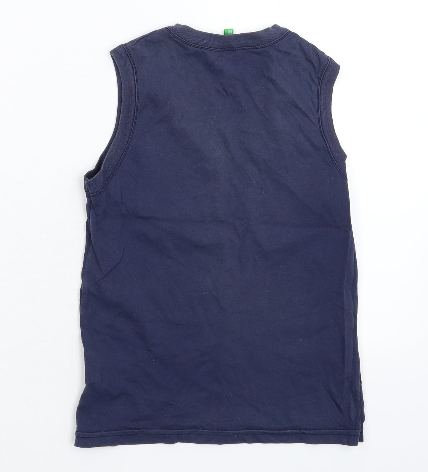 United Colors of Benetton Boys Blue   Basic Tank Size 7 Years
