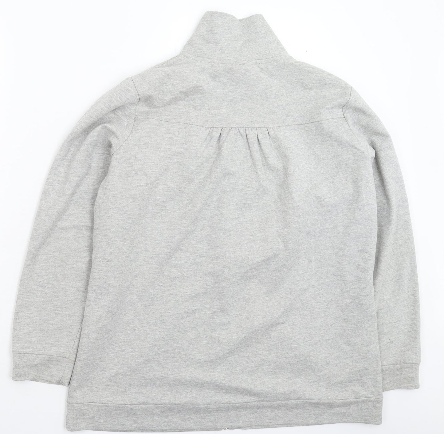 Quarter Factory Womens Grey   Jacket  Size M