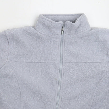 Preloved La Redoute Womens Grey  Fleece Jacket  Size S - Detail
