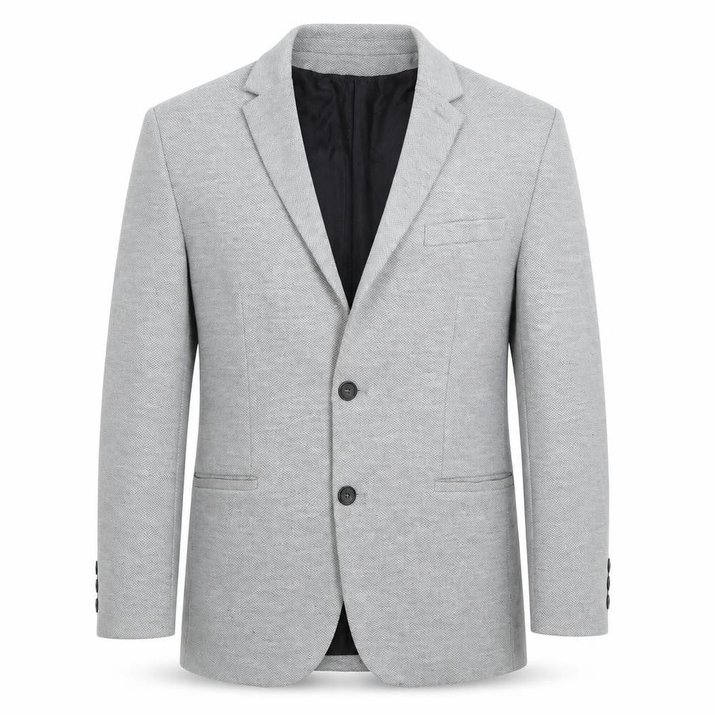 Atlantic Bay Mens Grey   Jacket Blazer Size L