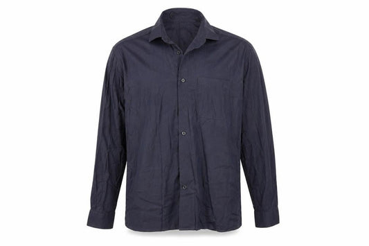 Preworn  Mens Blue    Dress Shirt Size 42