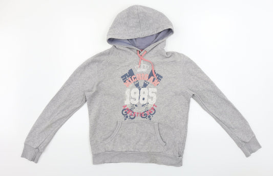 Papaya  Womens Grey   Pullover Hoodie Size 10