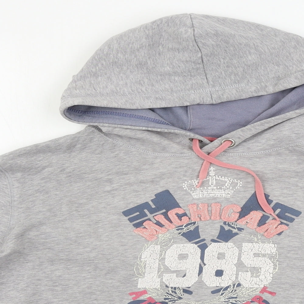 Papaya  Womens Grey   Pullover Hoodie Size 10
