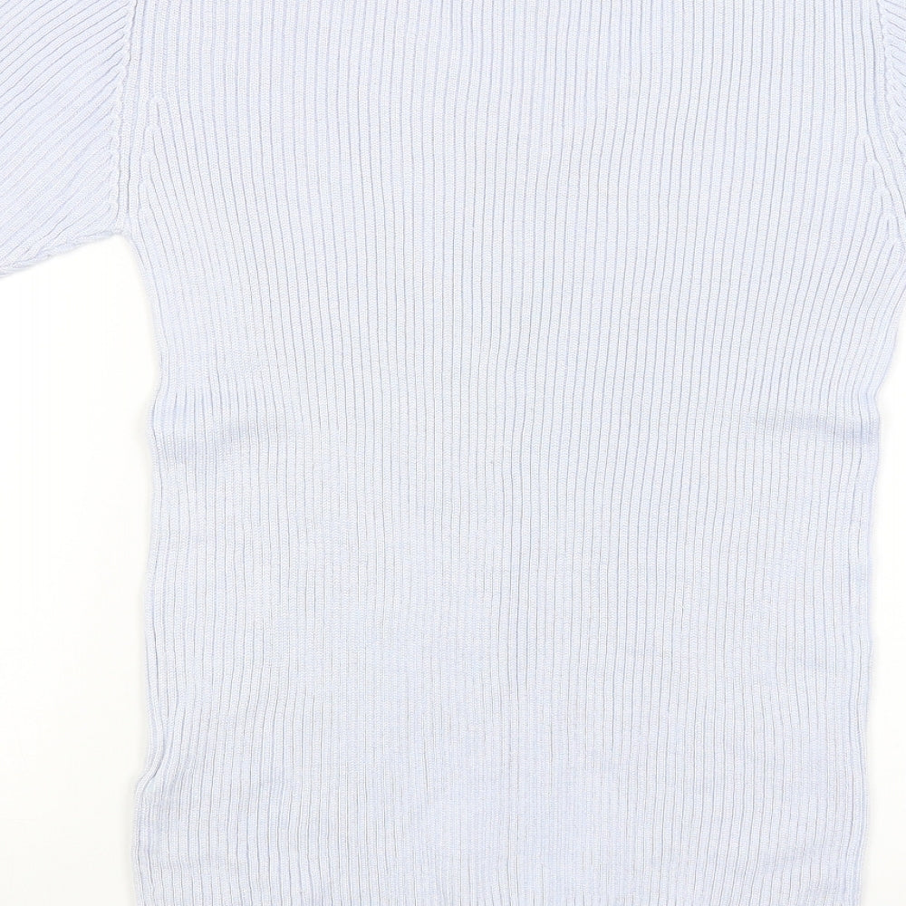 St Bernard Womens Blue   Basic T-Shirt Size 12