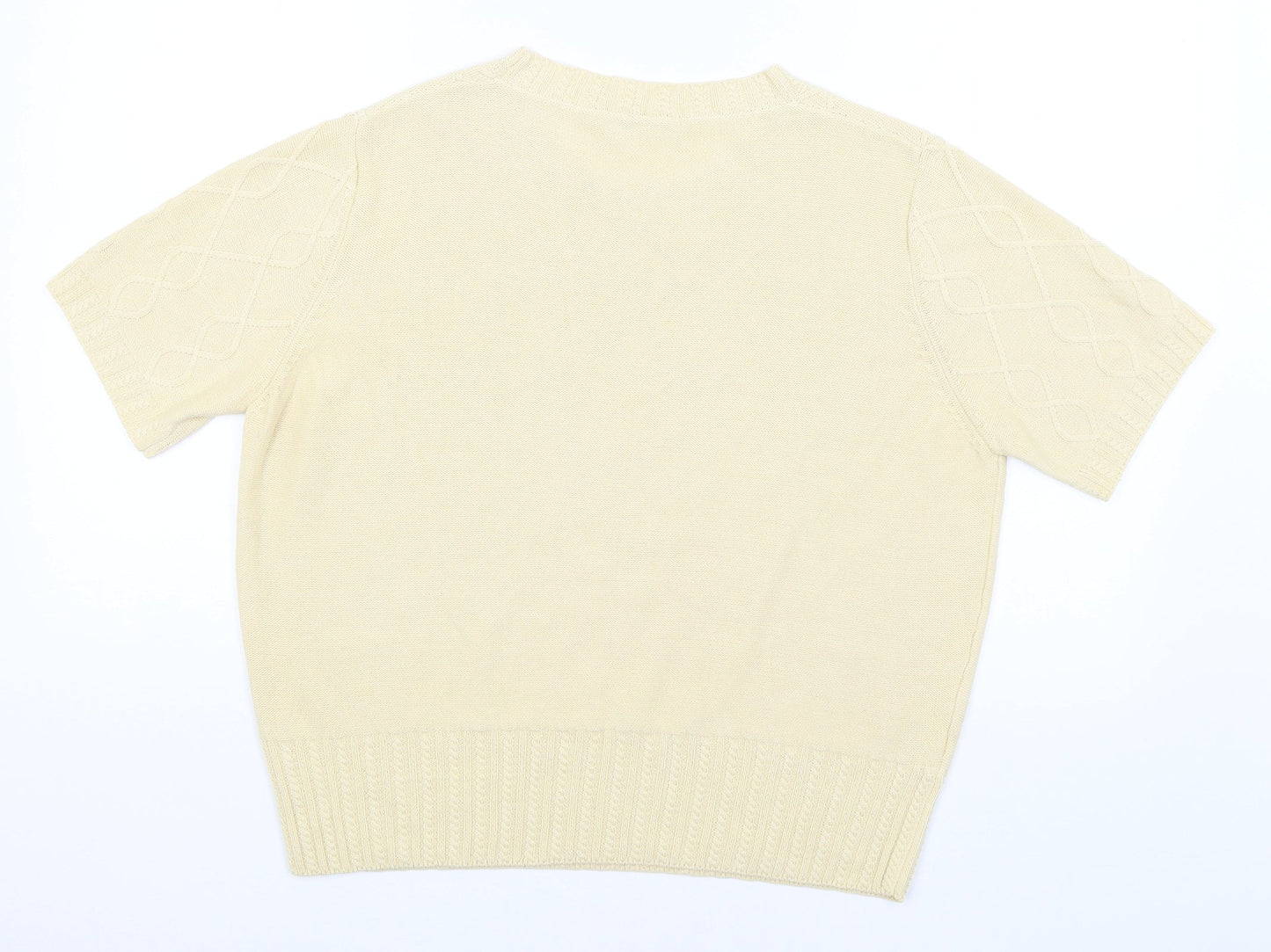 Country Casuals Womens Beige   Basic T-Shirt Size L