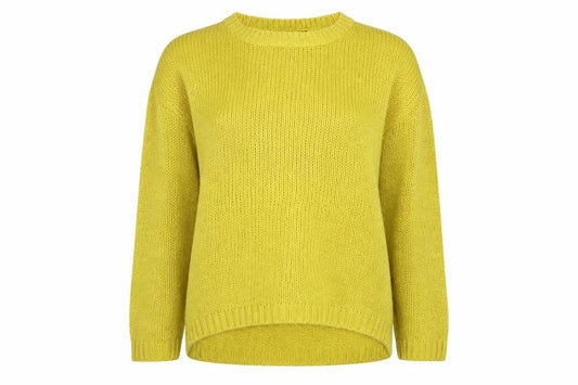 Select Womens Yellow   Pullover Jumper Size 12