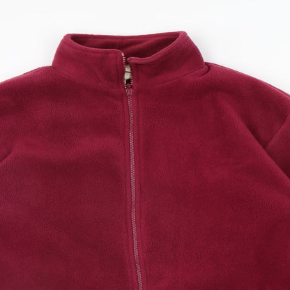 Active Womens Red   Jacket Coat Size M