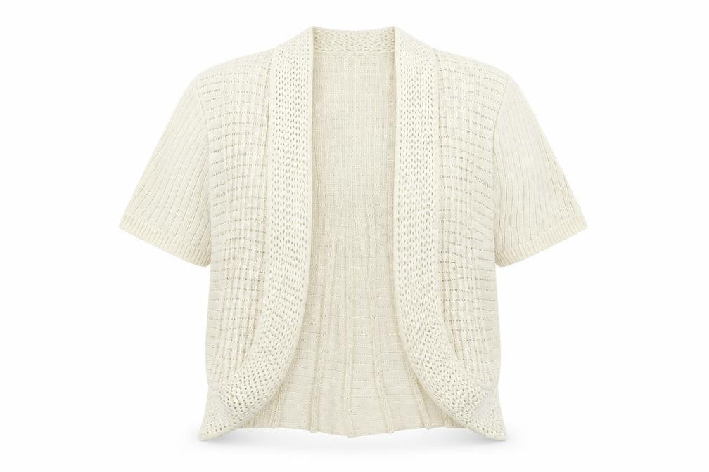 GLIMPSE DESIGN  Womens Beige   Cardigan Jumper Size M