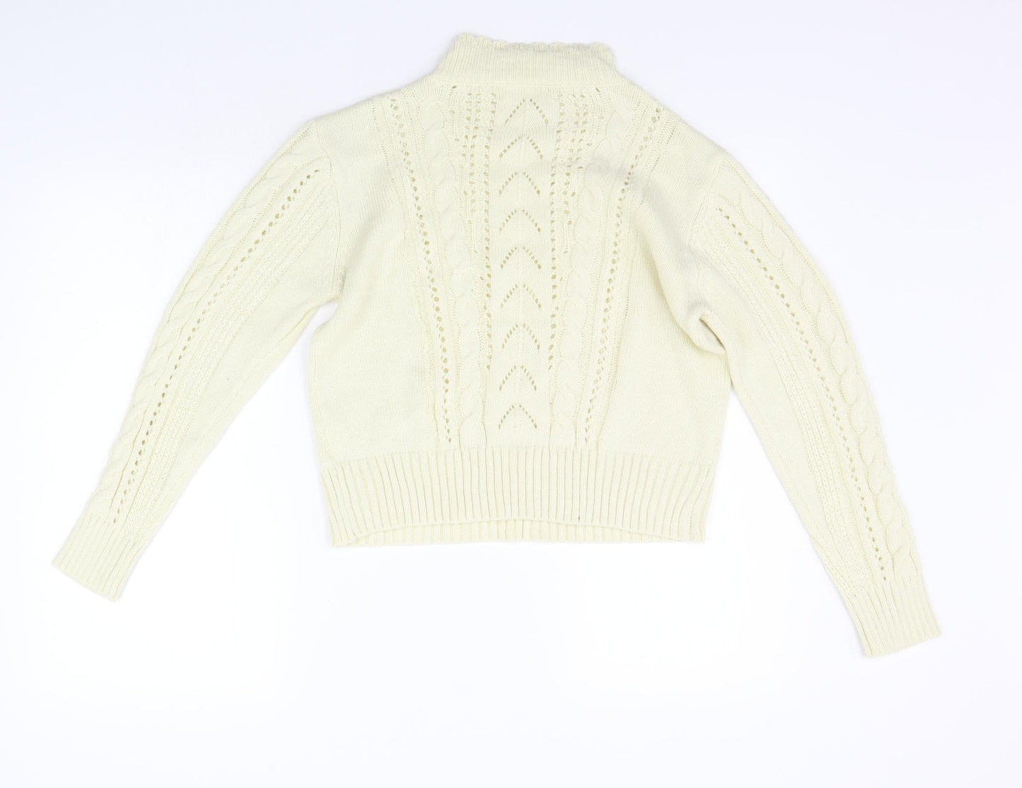 Drole de copine Womens Beige   Pullover Jumper Size S