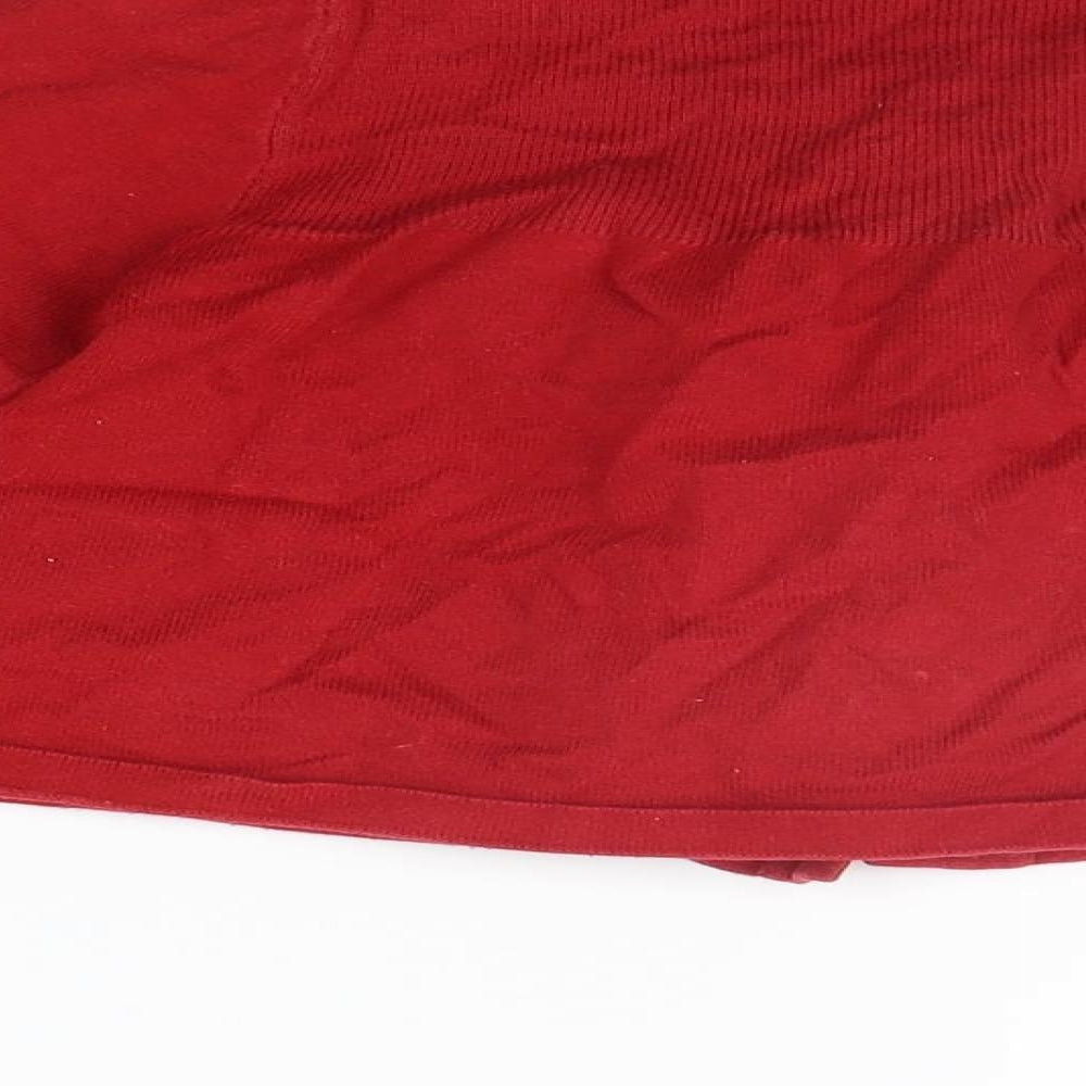 Adams Kids Girls Red   Cardigan Jumper Size 8 Years