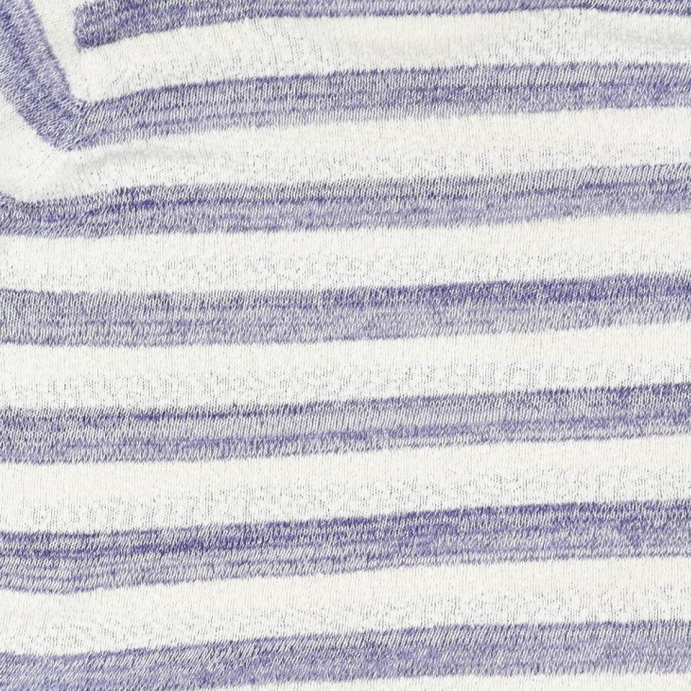 Originals Womens Blue Striped  Pullover Jumper Size L  - washable mark