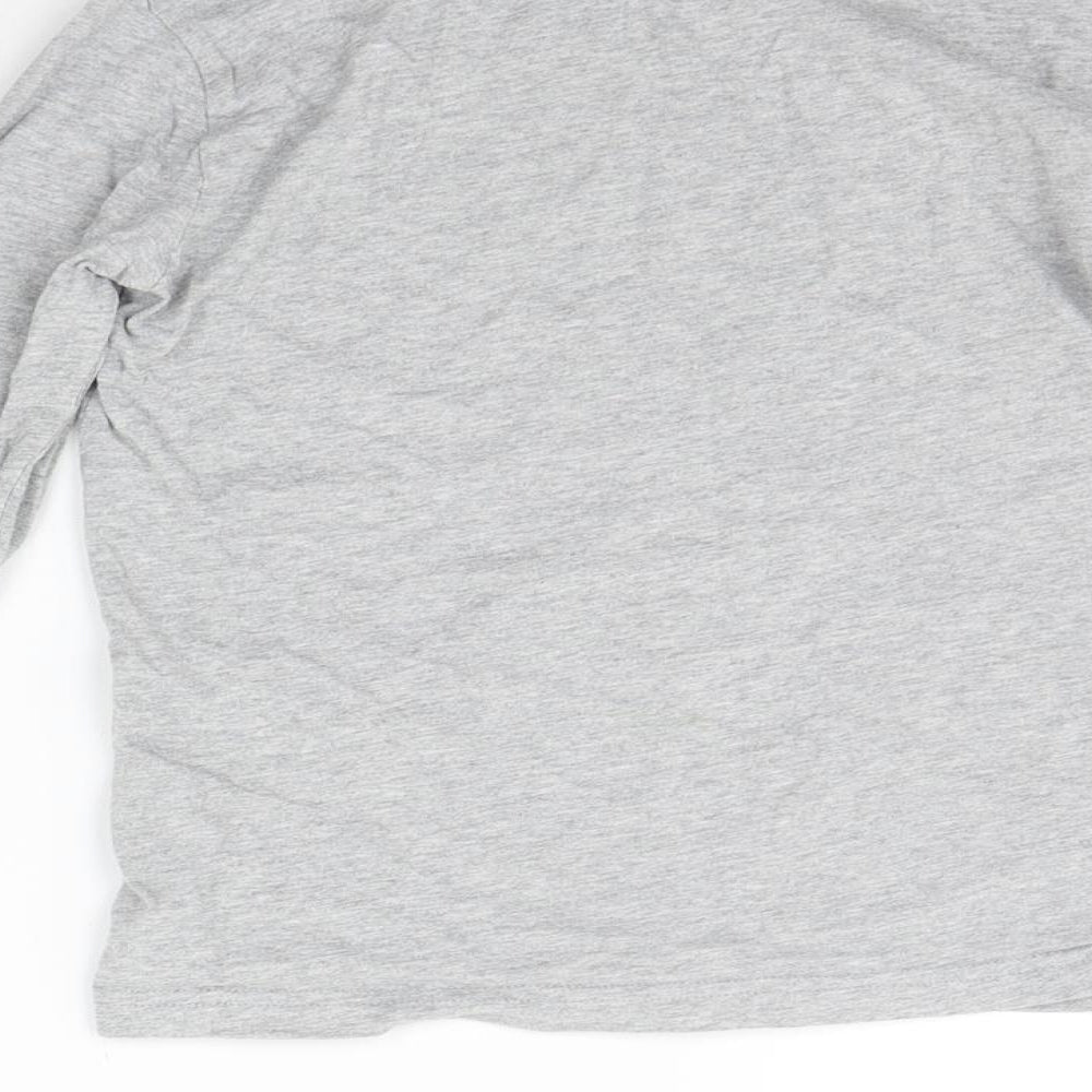 United Colours of Benetton Boys Grey   Basic T-Shirt Size M