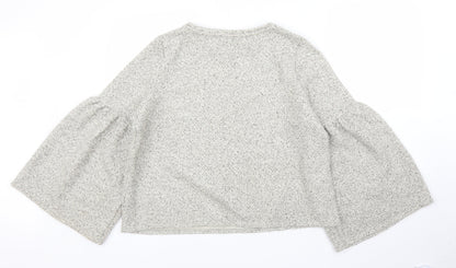 Marks & Spencer Womens Beige   Pullover Jumper Size 14