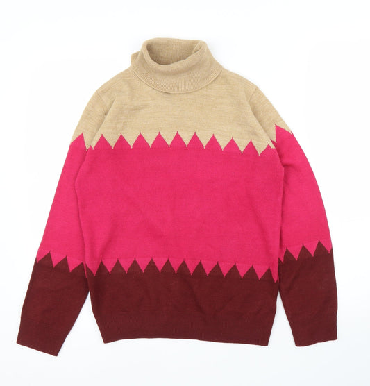 M&S Womens Pink   Pullover Jumper Size 8
