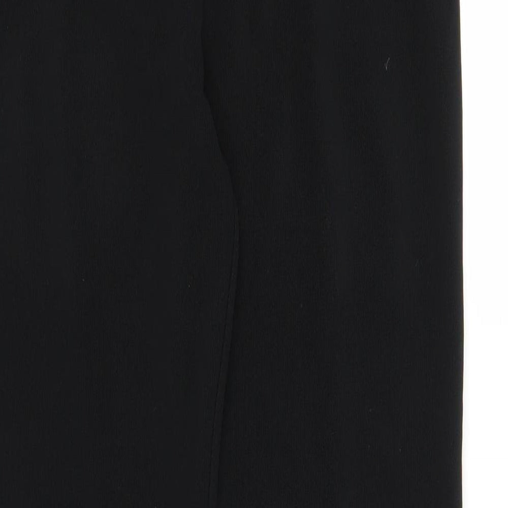 Preworn Womens Black   Trousers  Size 10 L26 in