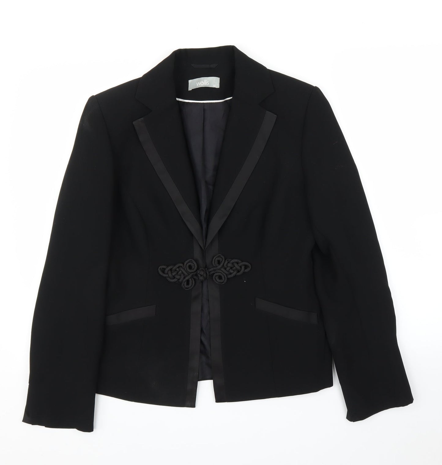 Wallis Womens Black   Jacket  Size 12