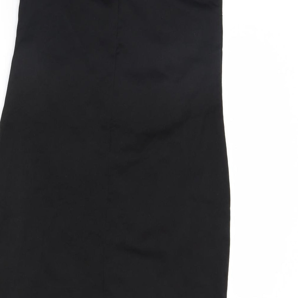 Missguided Womens Black   Bodycon  Size 8