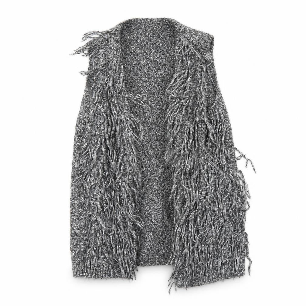 H&M Womens Grey   Gilet Jacket Size M