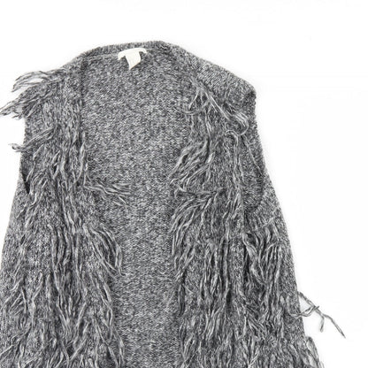 H&M Womens Grey   Gilet Jacket Size M