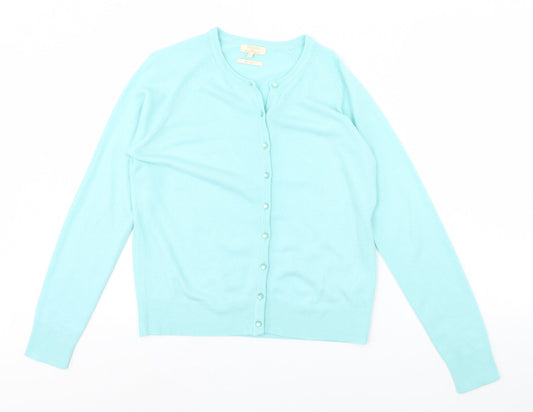 Sarah Hamilton Womens Green   Cardigan Jumper Size S