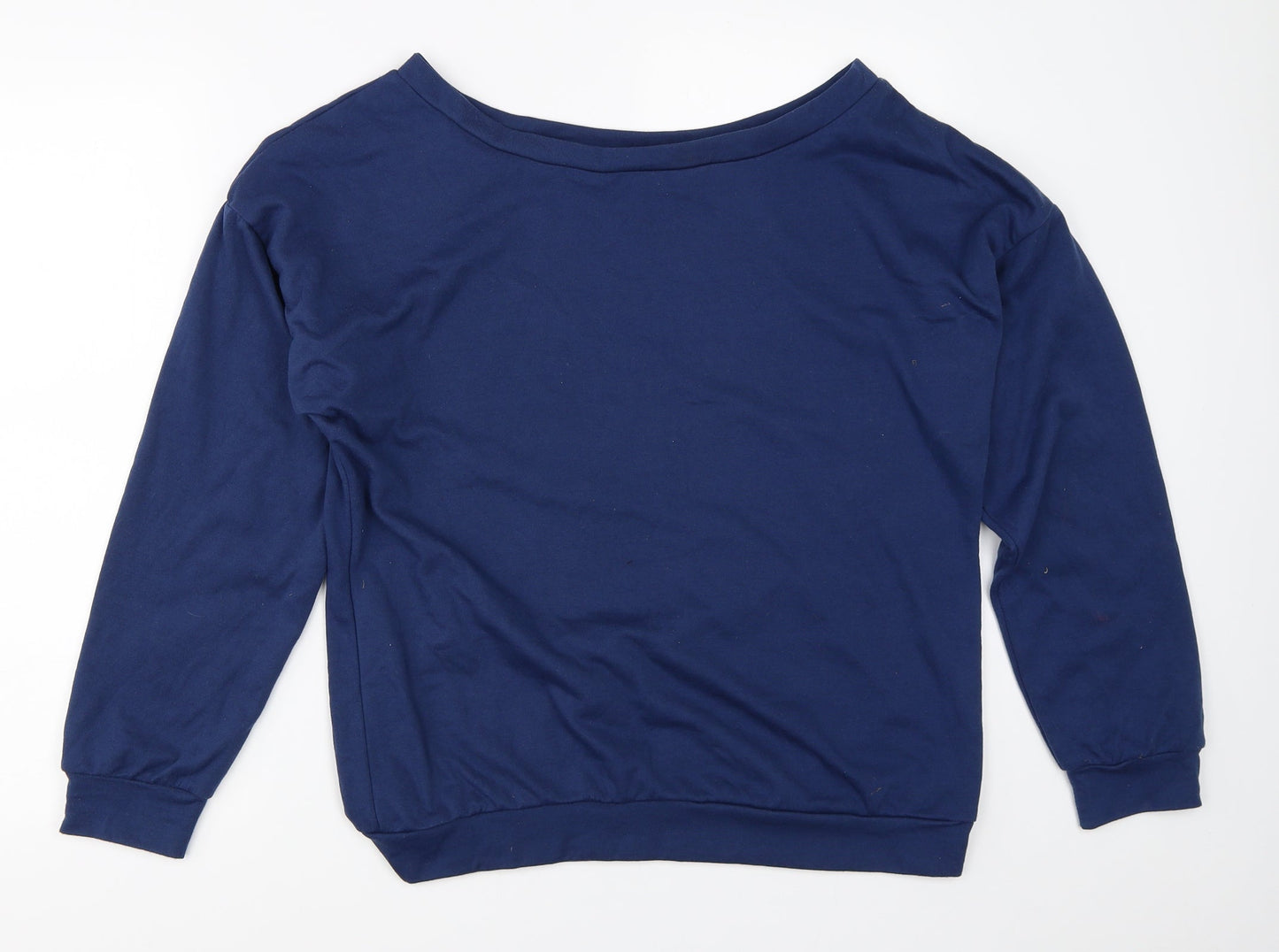 Preworn Womens Blue   Pullover Sweatshirt Size M