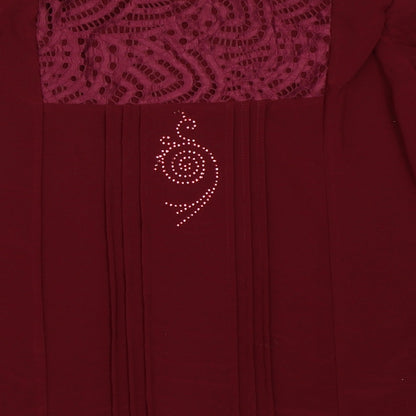 Preworn Womens Red   Basic Blouse Size L