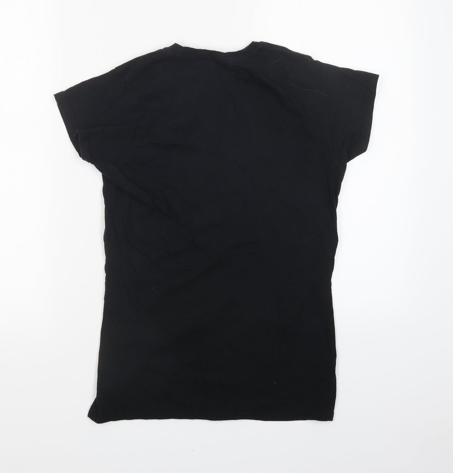 Gildan Womens Black   Basic T-Shirt Size M