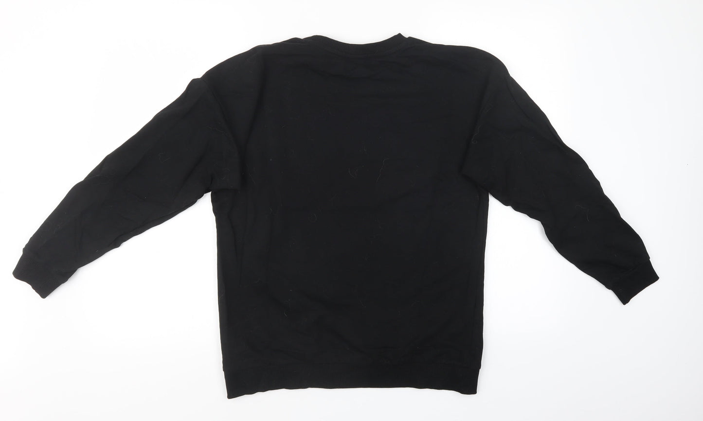 F&F Womens Black   Pullover Sweatshirt Size 10