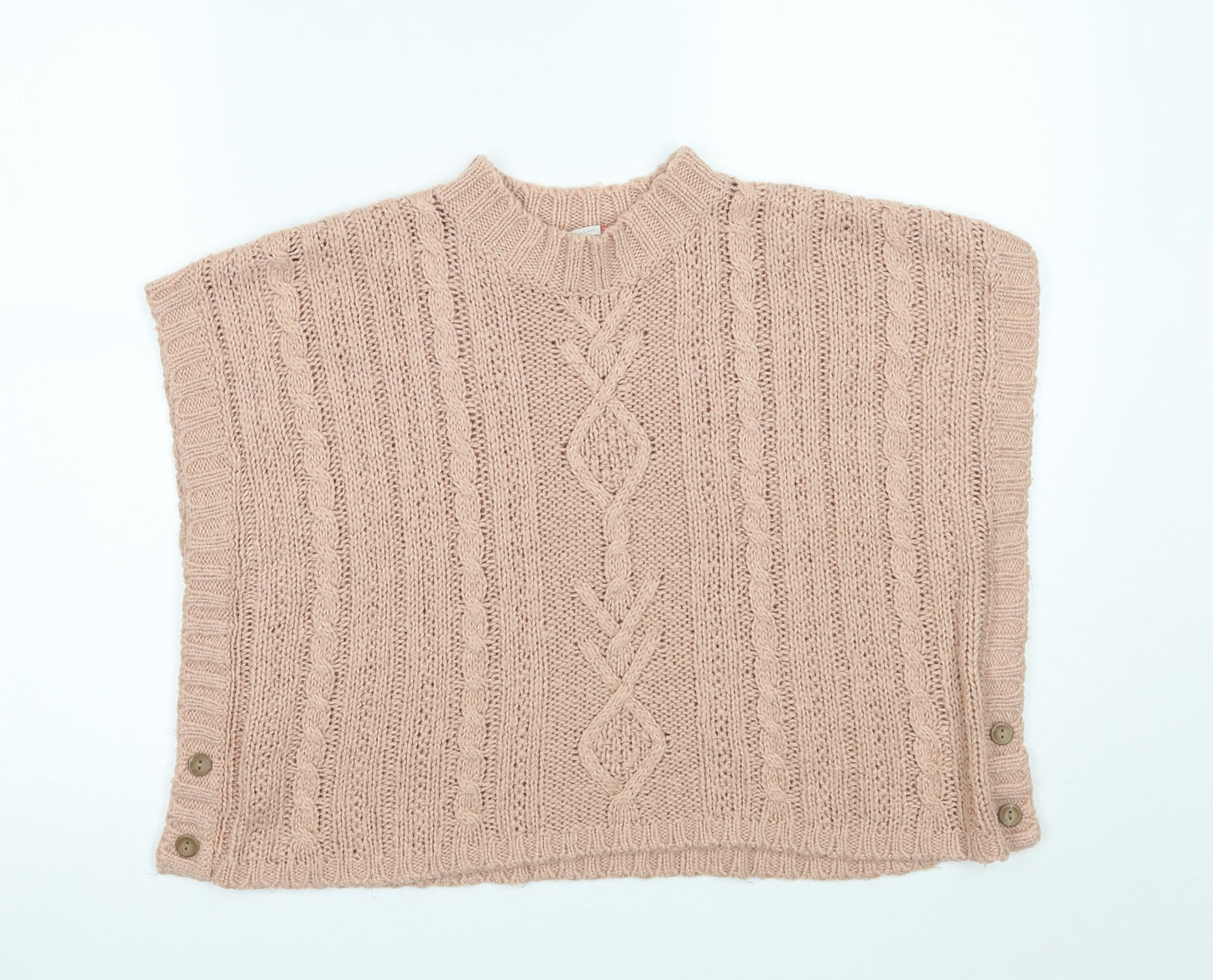 John Lewis Girls Pink   Pullover Jumper Size 7-8 Years