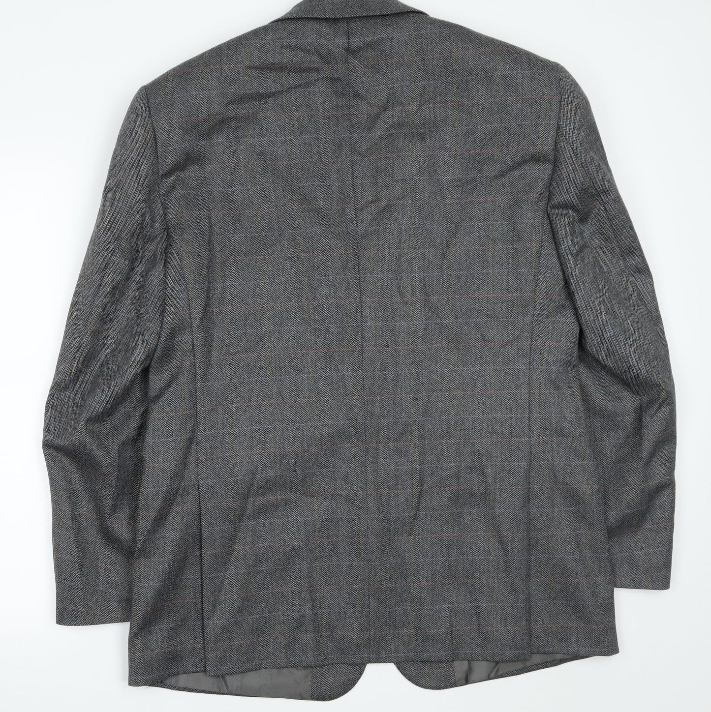 Brook t Mens Grey   Jacket Suit Jacket