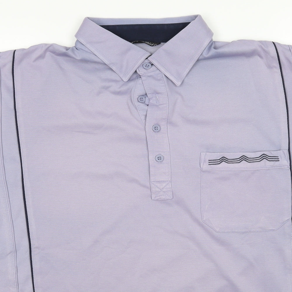 The classic shirt company Mens Purple    T-Shirt Size L
