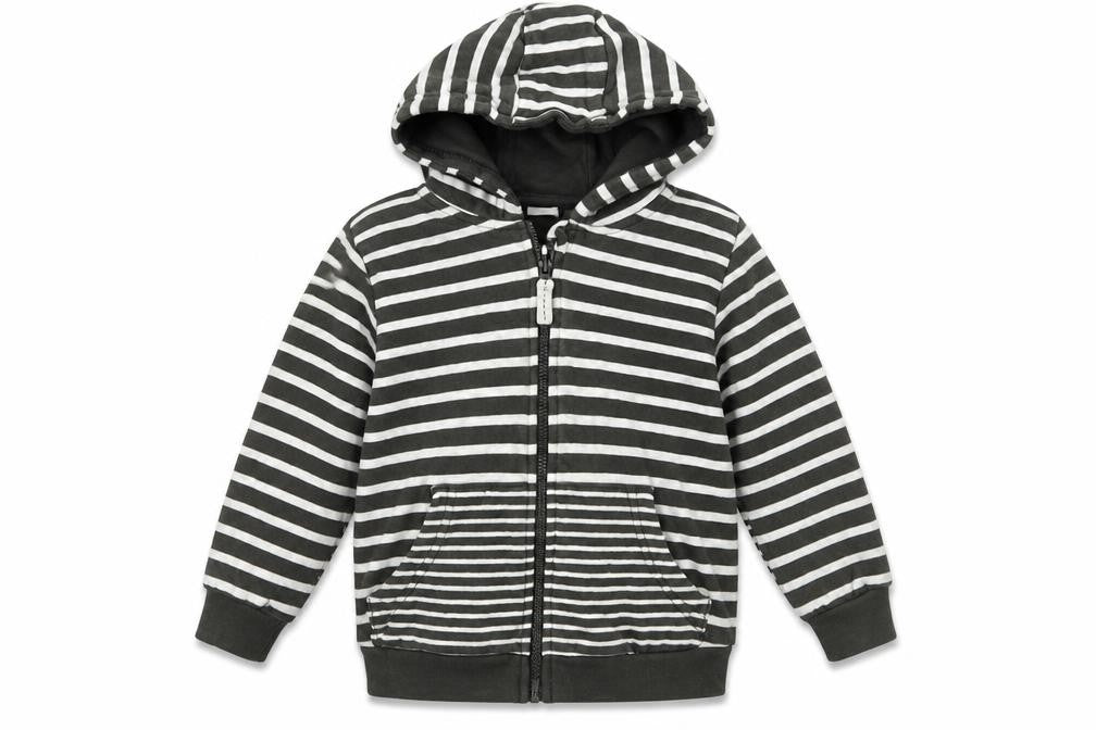 TU Girls Green Striped  Jacket  Size 2-3 Years