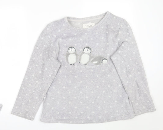 F&F Womens Grey   Top Pyjama Top Size S